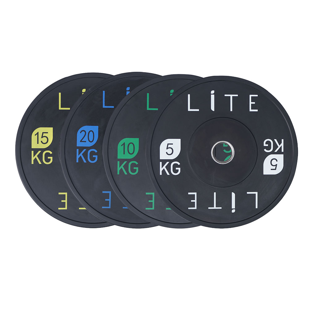 Lite Pro Bumper Plate Lite Fitness